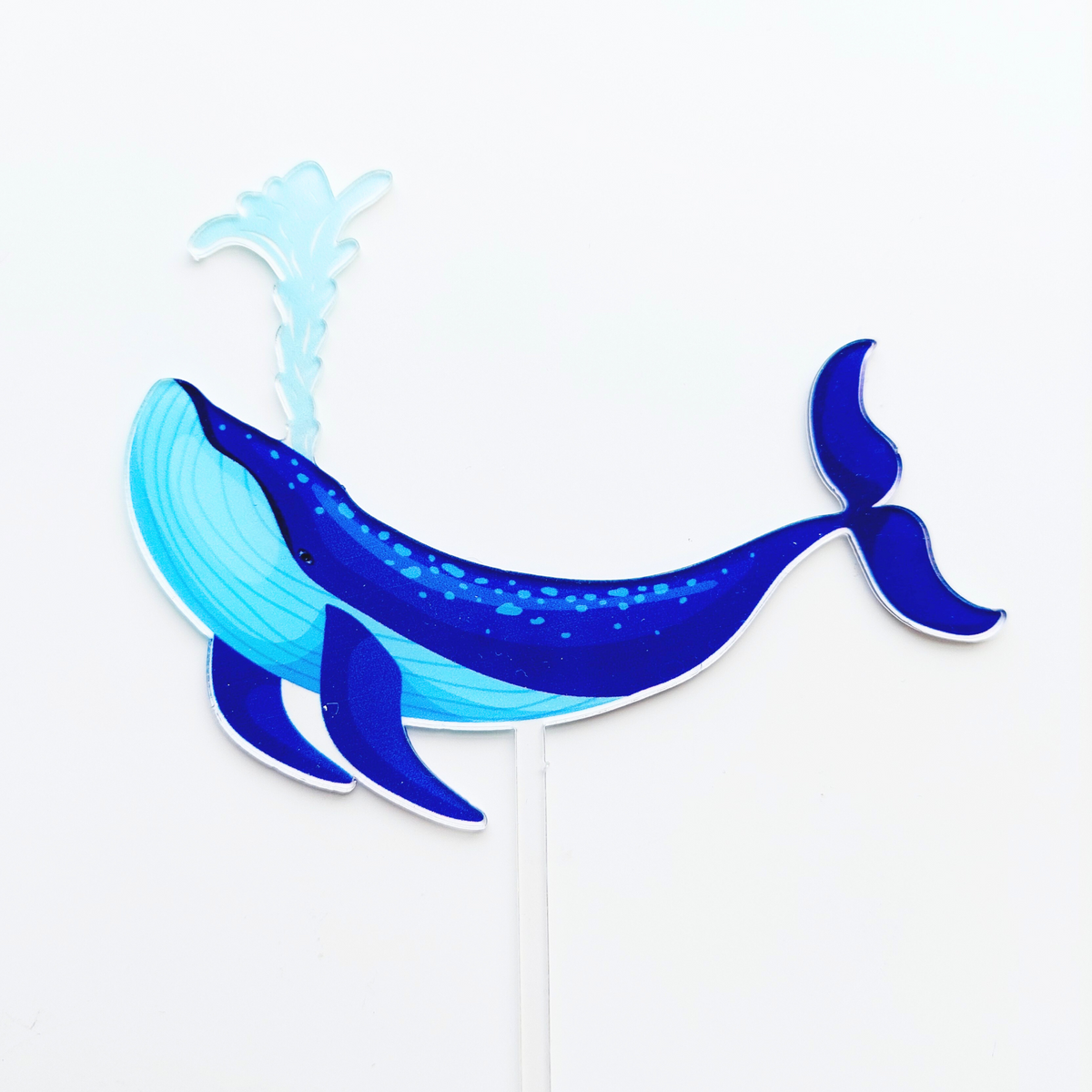 Personalised under the Sea World fish shark whale Acrylic cake topper product photo 4