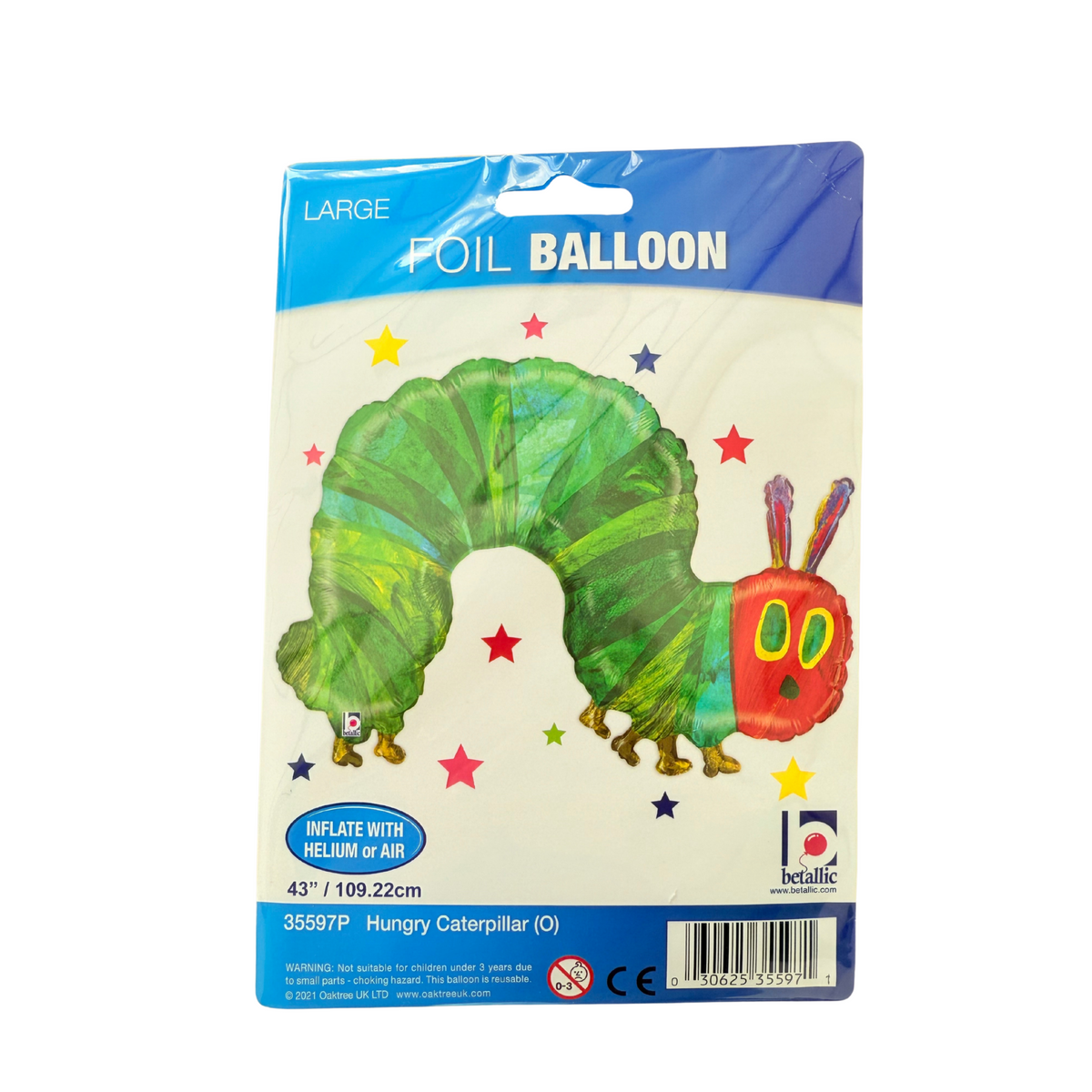 Personalised Hungry Caterpillar Balloon Bouquet Kit product photo 6