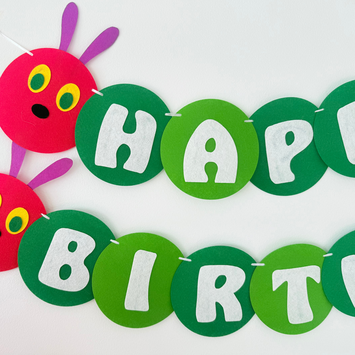 Personalised Hungry Caterpillar Balloon Bouquet Kit product photo 8