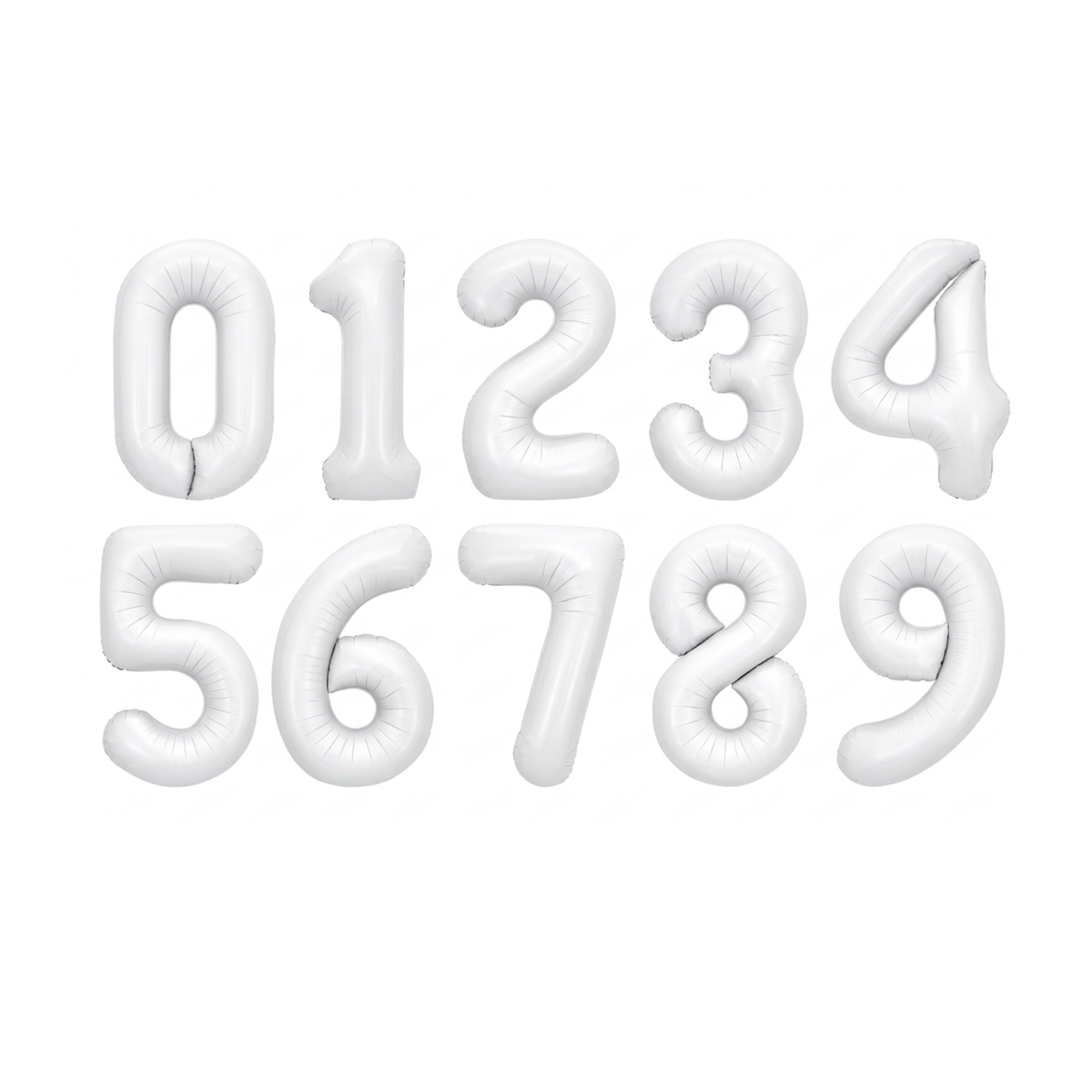 Personalised White Number Balloon Display with Hello Kitty – DIY Balloon Centrepiece Kit product photo 4