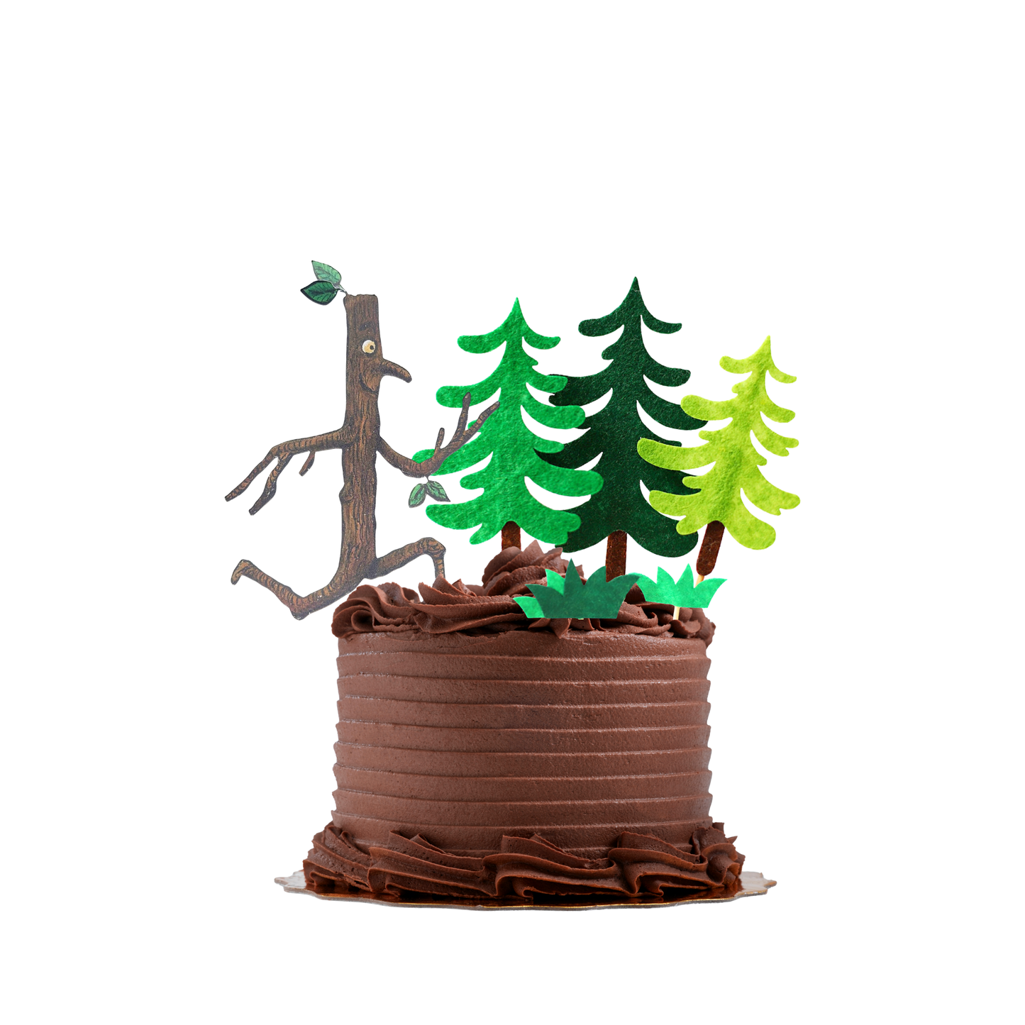 Stickman inspired cake topper set