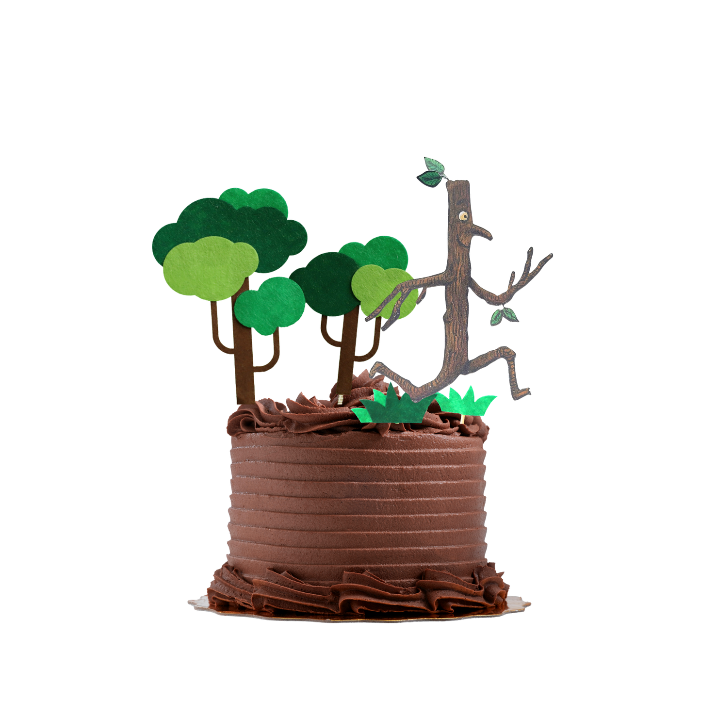Stickman inspired cake topper set