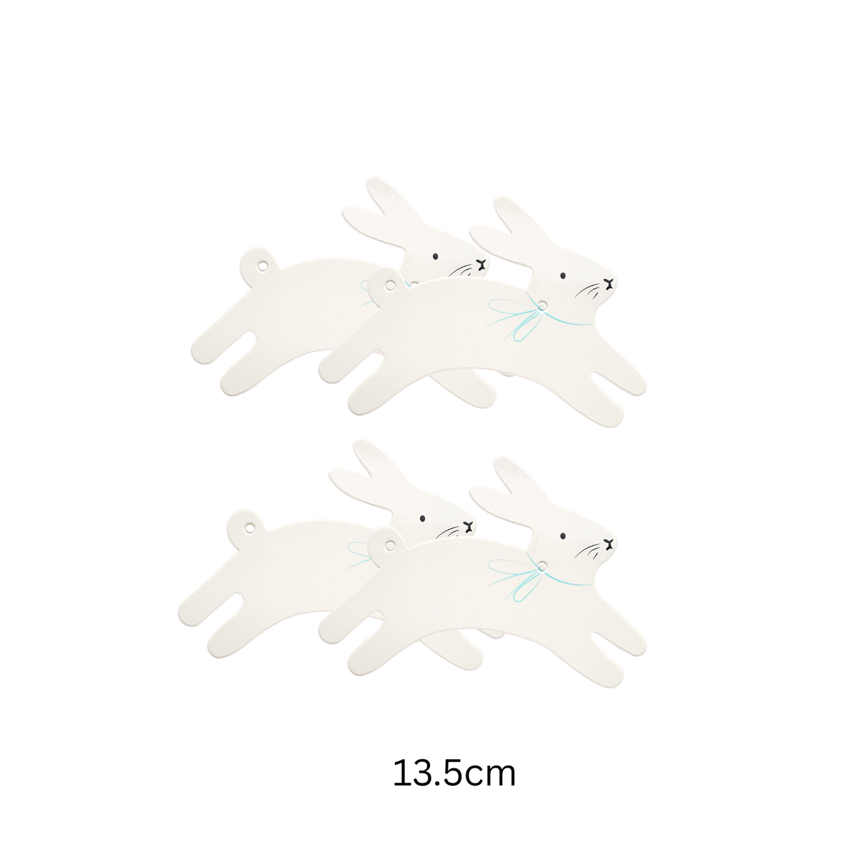 Rabbit bunting banner product photo 2