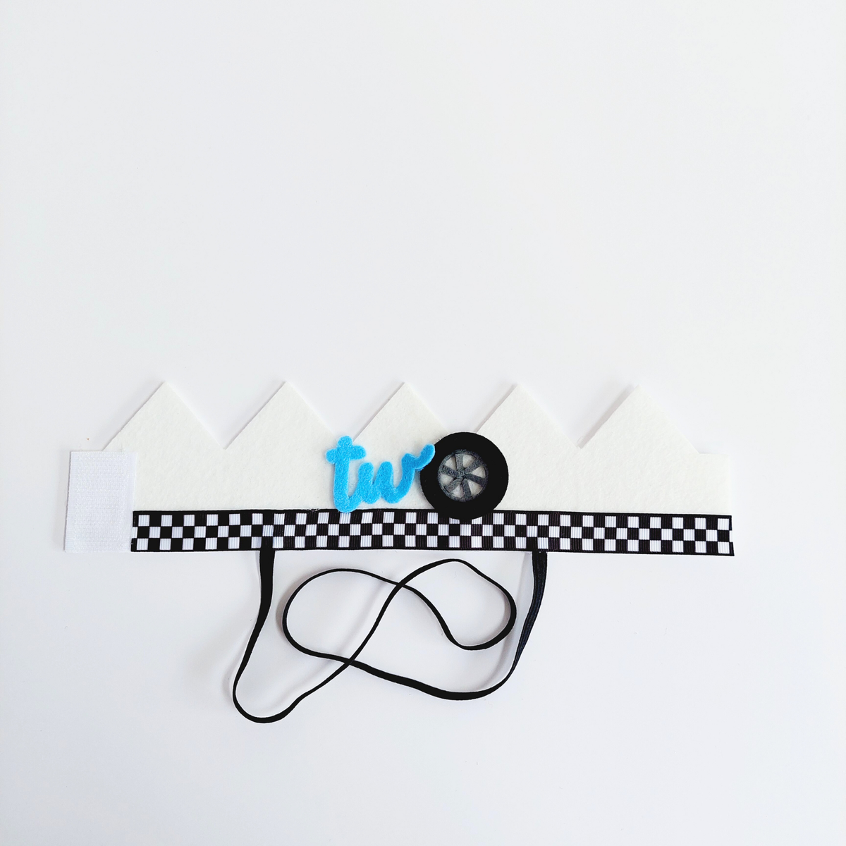 Racing Car Birthday fast one two fast 1st 2nd birthday cake smashing party hat product photo 2