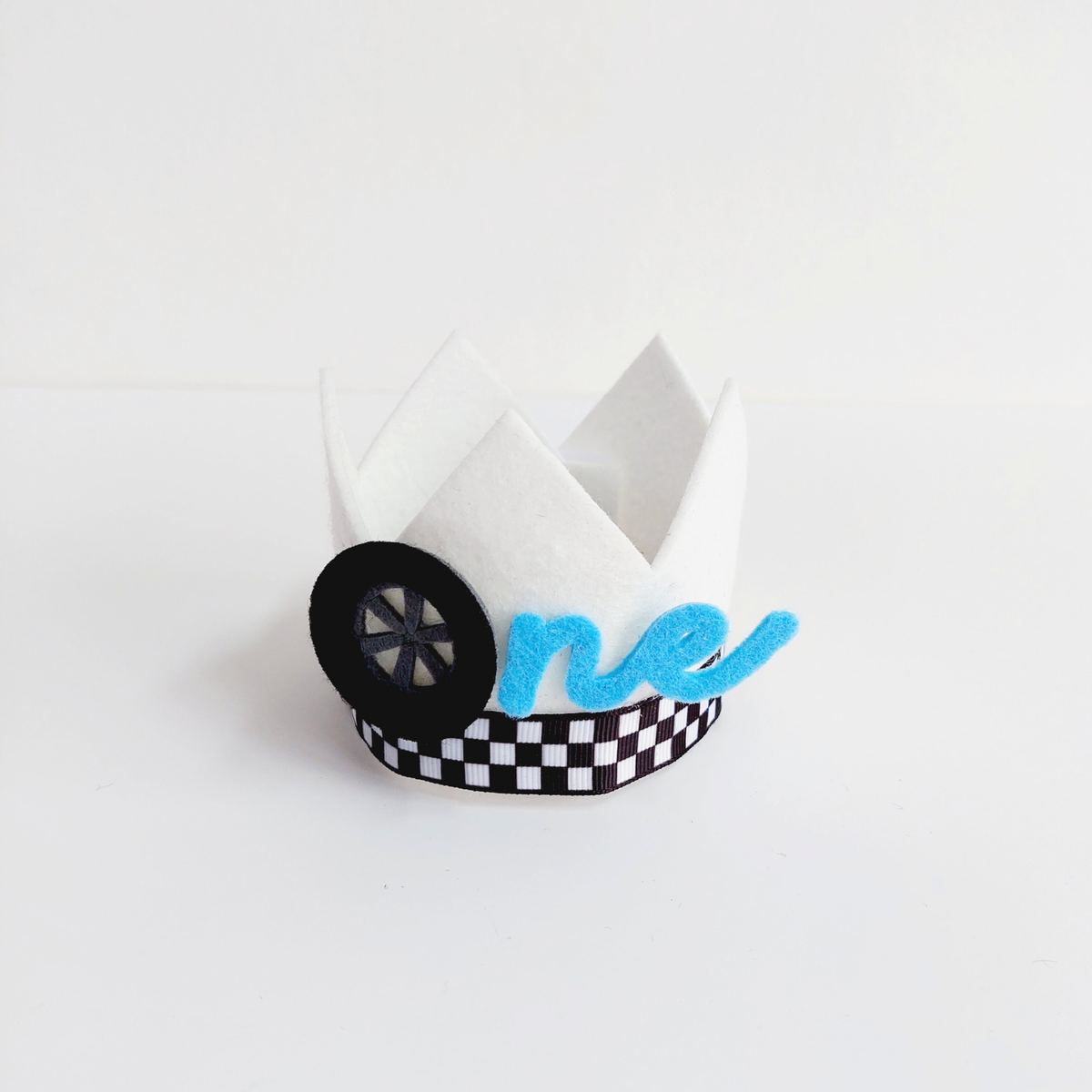 Racing Car Birthday fast one two fast 1st 2nd birthday cake smashing party hat product photo 3