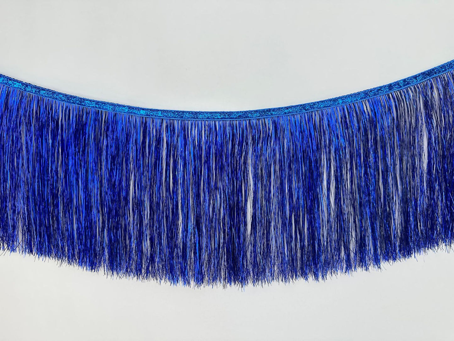 Foil tinsel tassel fringe garland