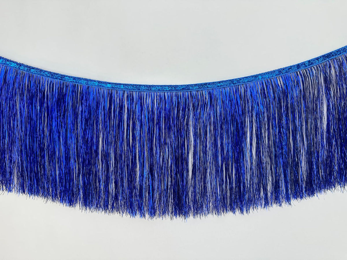 Foil tinsel tassel fringe garland - TheLittleStuff