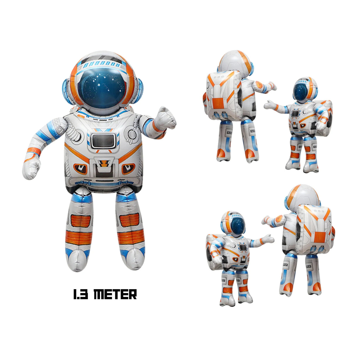 Space Large Astronaut balloon boys outer space birthday party decoration product photo 2