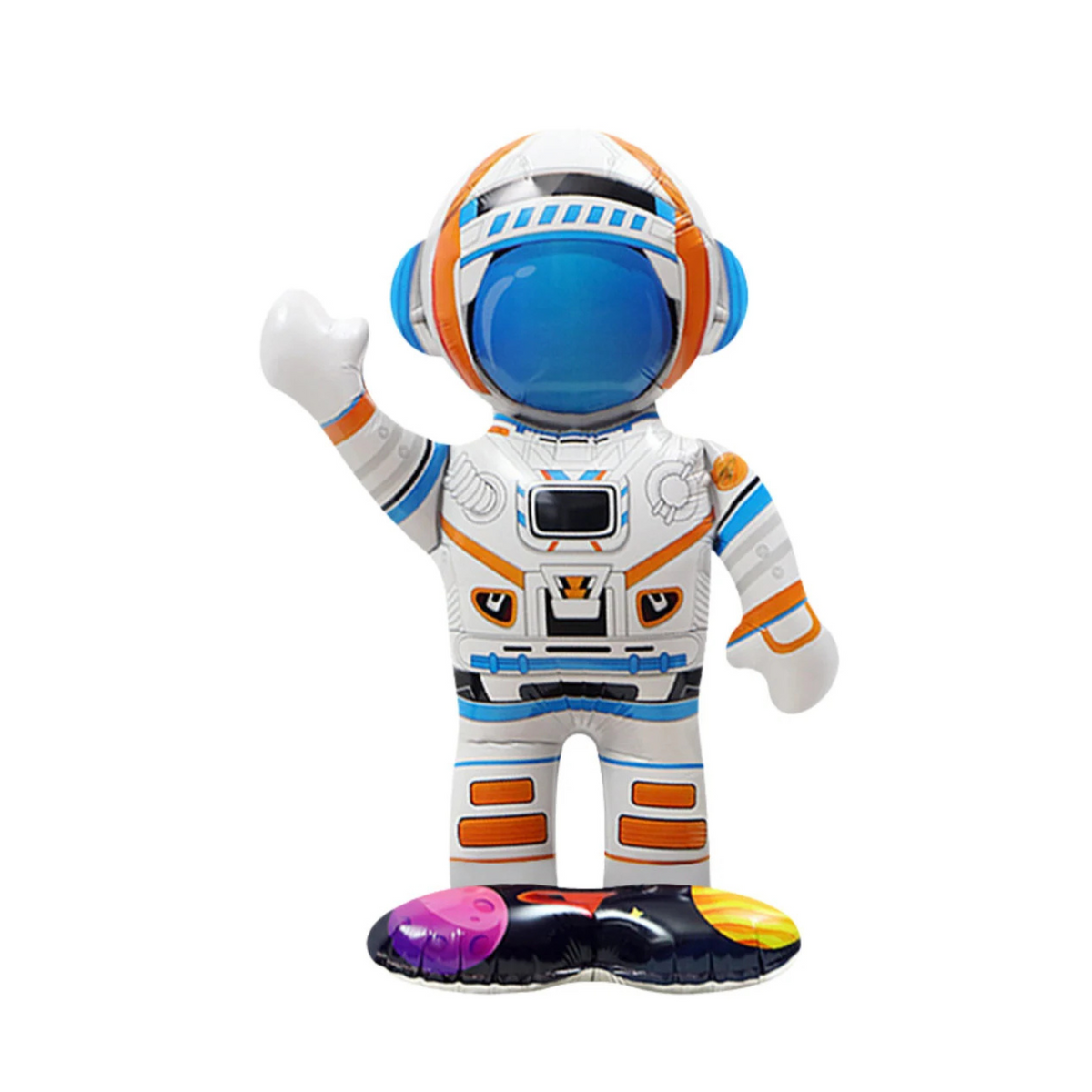 Space mini Astronaut balloon boys outer space birthday party decoration product photo 2