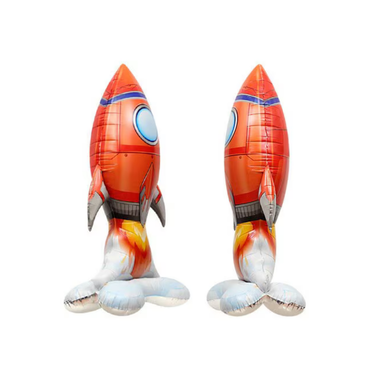 Space rocket balloon boys outer space birthday party decoration product photo 2