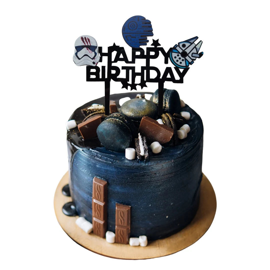 Specially designed boys girls children adults birthday celebration cake product photo