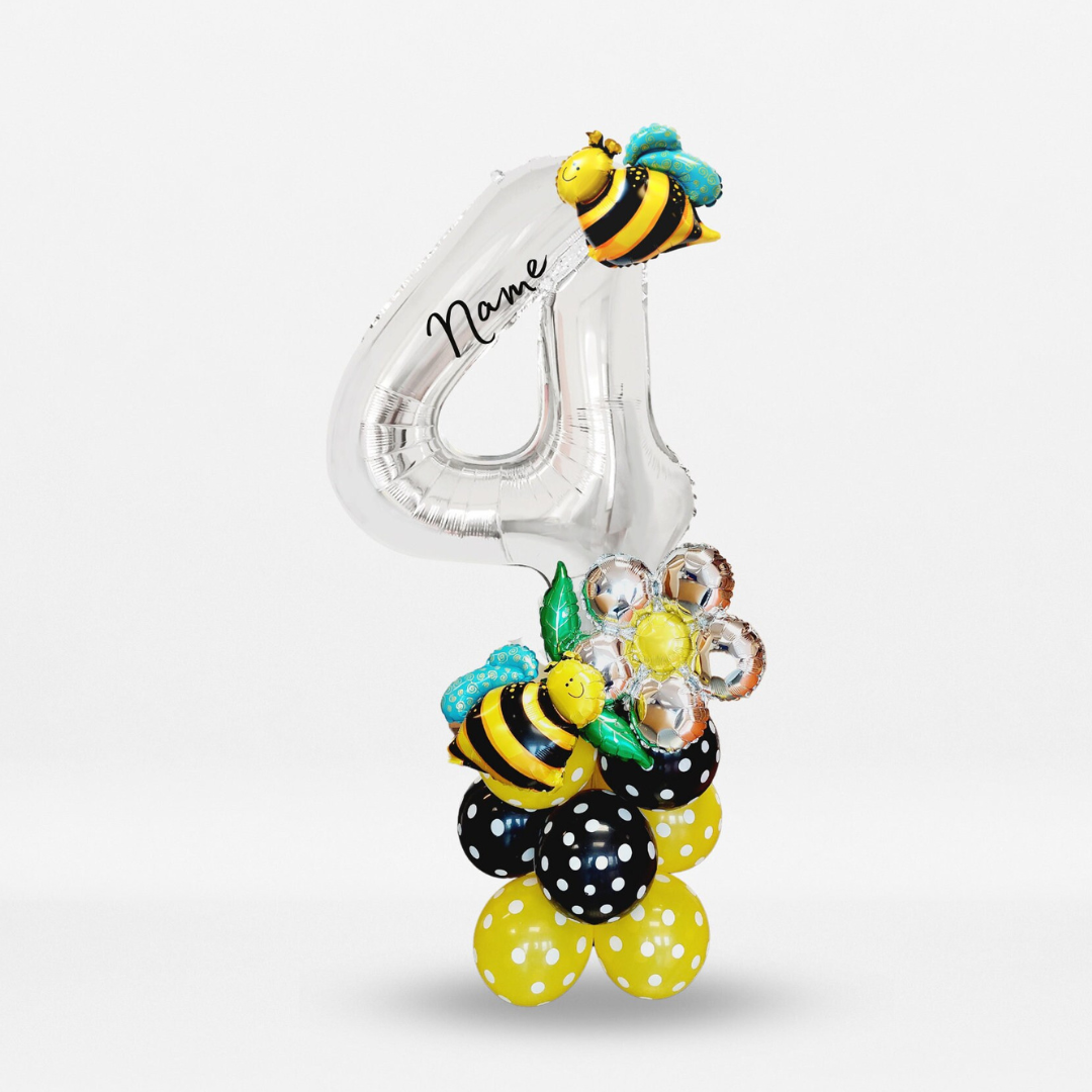 Spring Easter bee flowers balloon children adults birthday party sculpture bouquet product photo 5