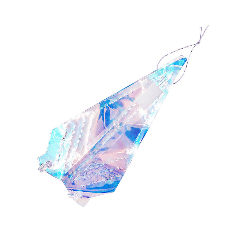 Christmas Iridescent foldable star hanging decoration lifestyle photo