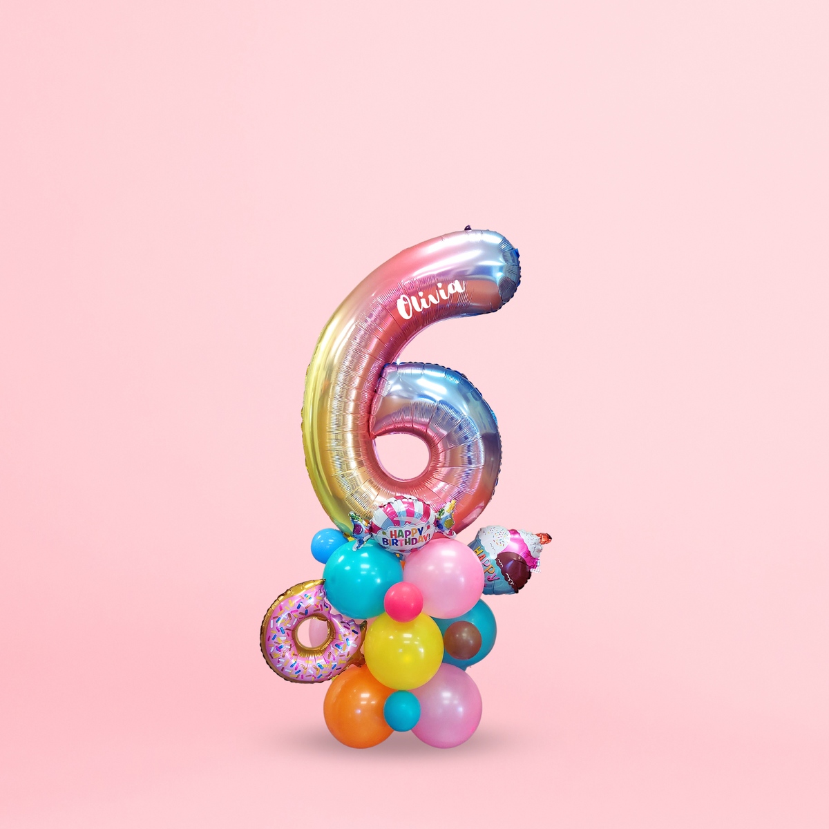 Sweets and ice cream balloon bouquet product photo 10