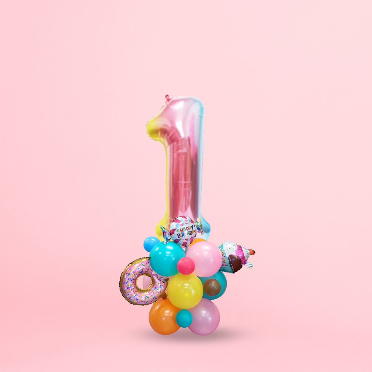 Sweets and ice cream balloon bouquet product photo 9