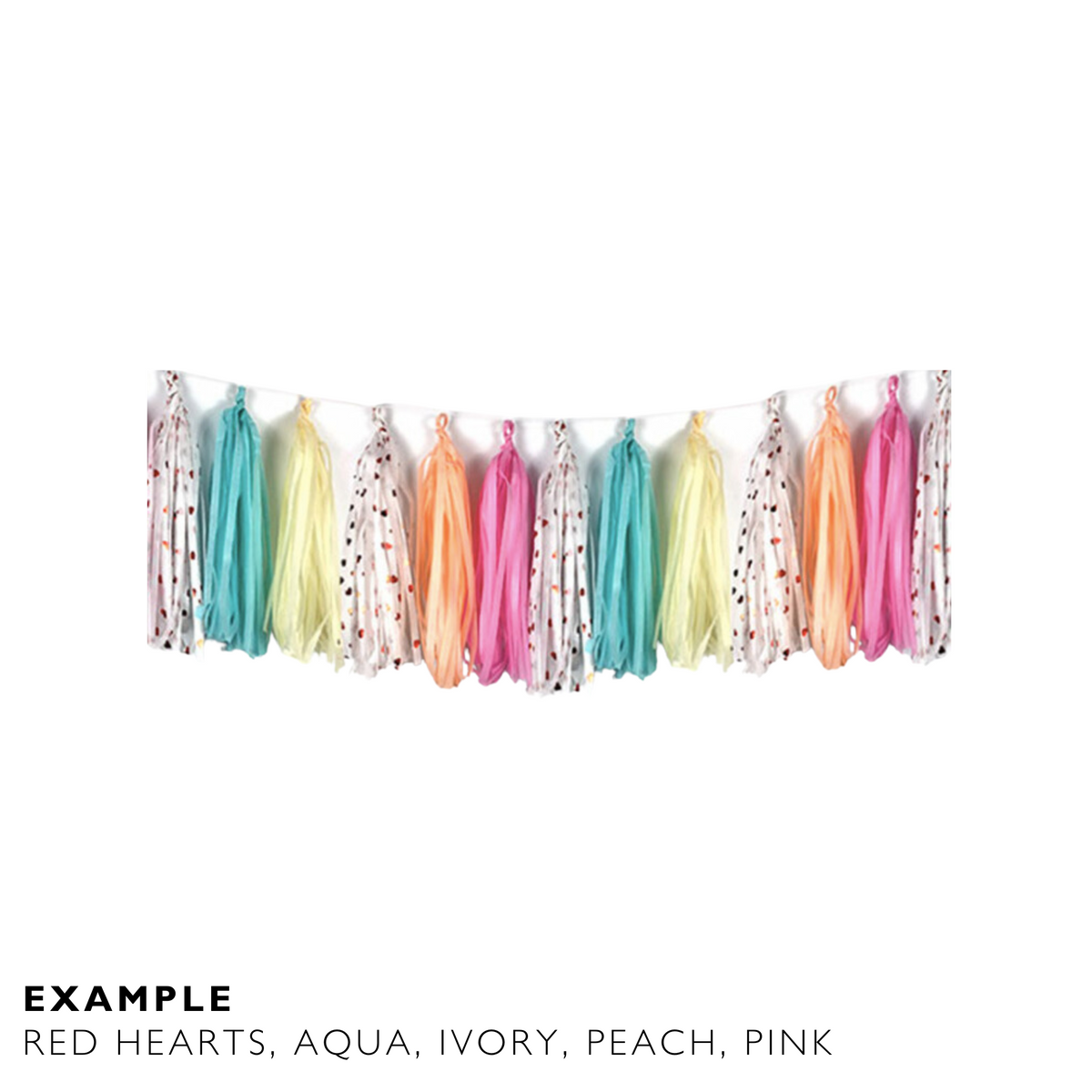 All colours Make your own Paper Tissue Tassel Garland more than 50 colours 5-Pack each product photo 17