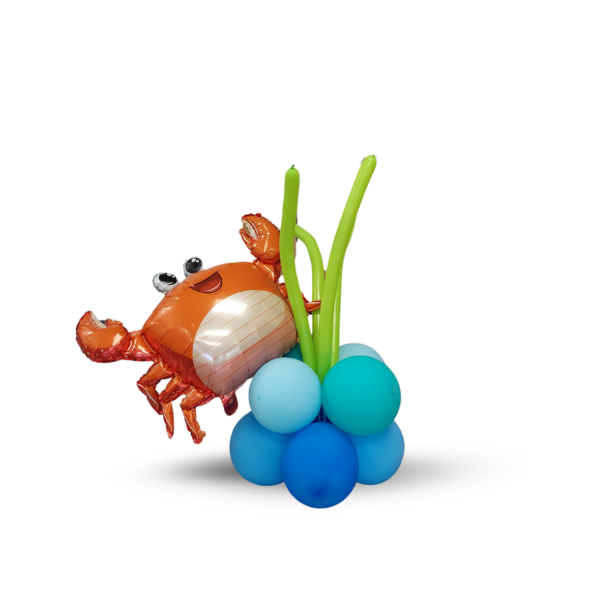 Under the sea fish birthday balloon bouquet product photo 2