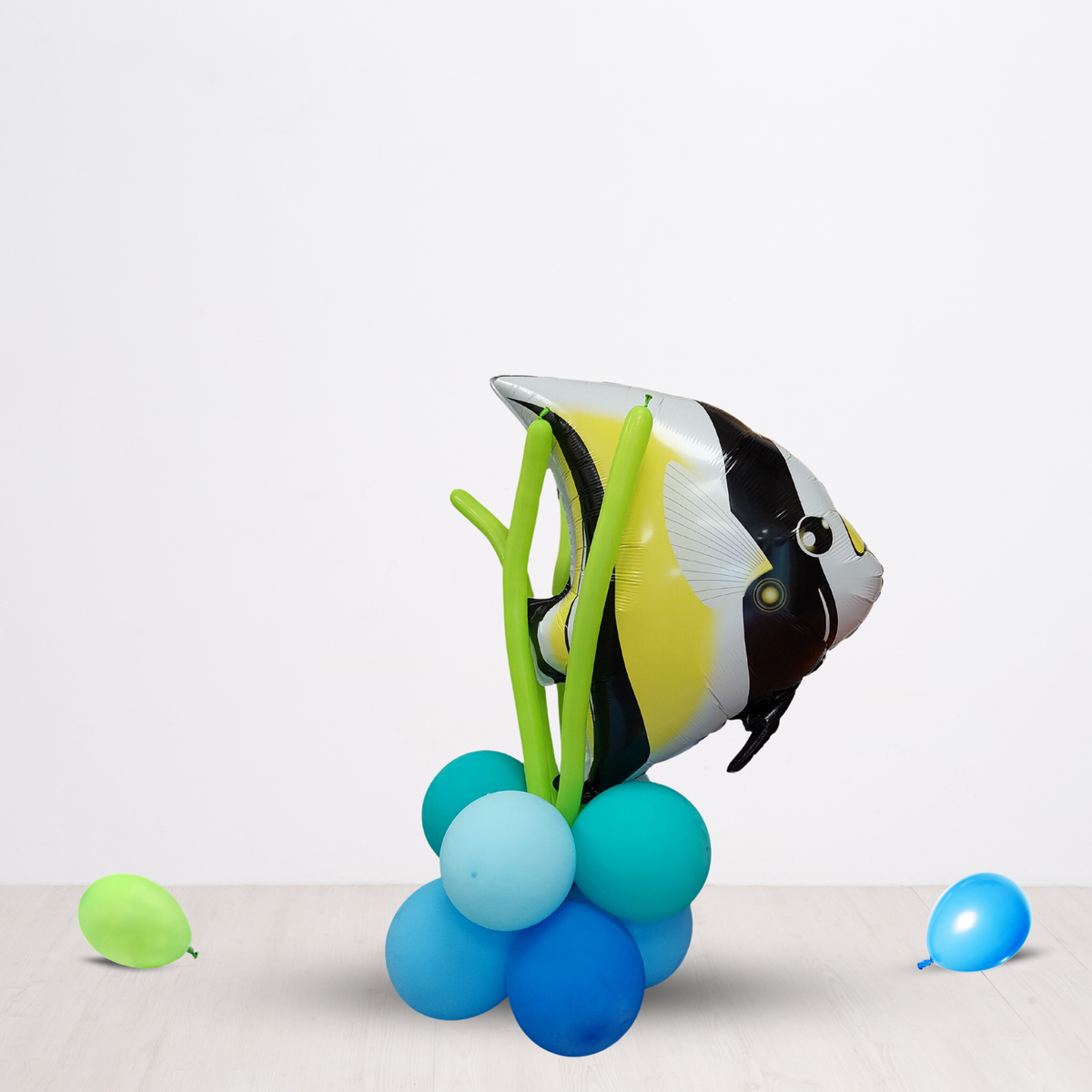 Under the sea fish birthday balloon bouquet product photo 8