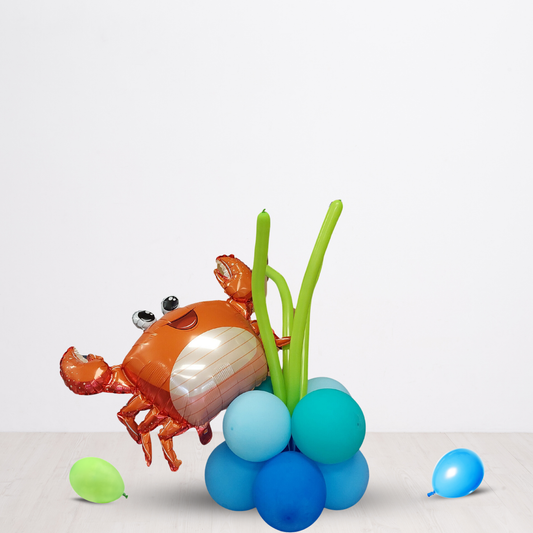 Under the sea fish birthday balloon bouquet product photo