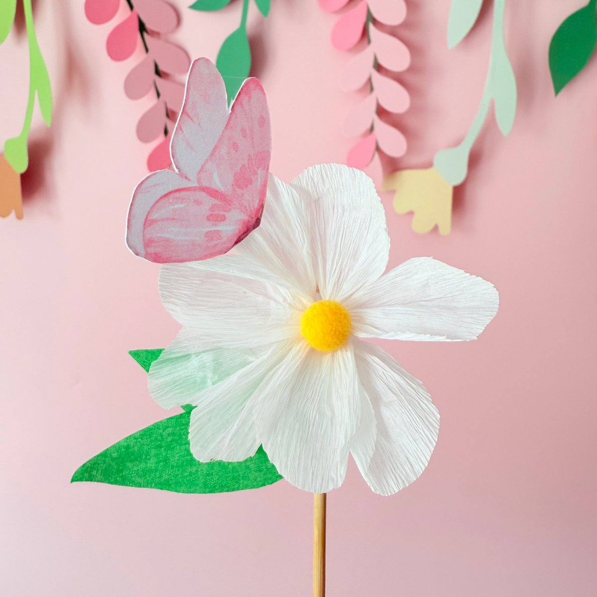 11pcs Whimsical iridescent Fairy Garden Cake Topper Set – Handmade with product photo 8
