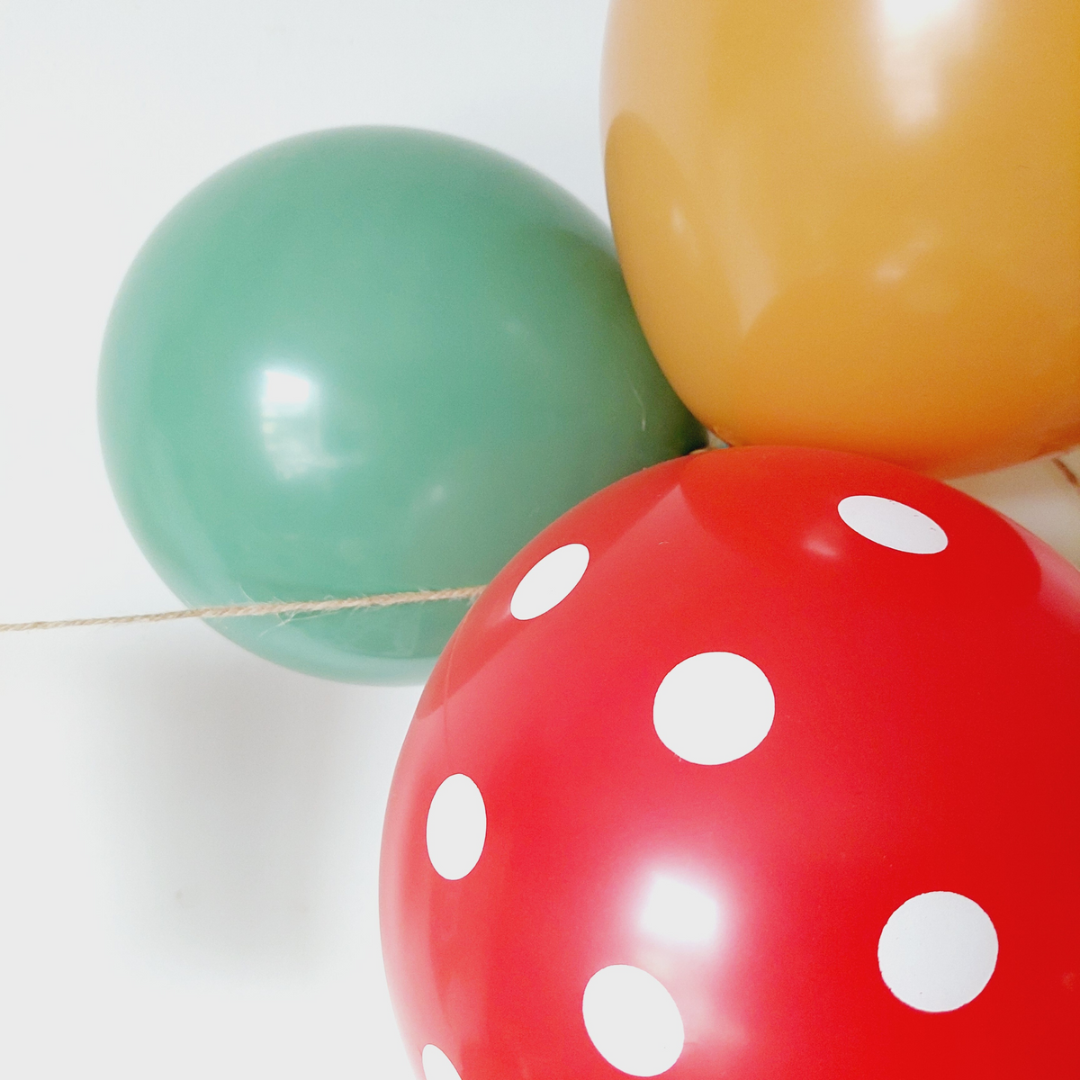 4 foot Woodland animals birthday leaves balloon garland ONE product photo 3